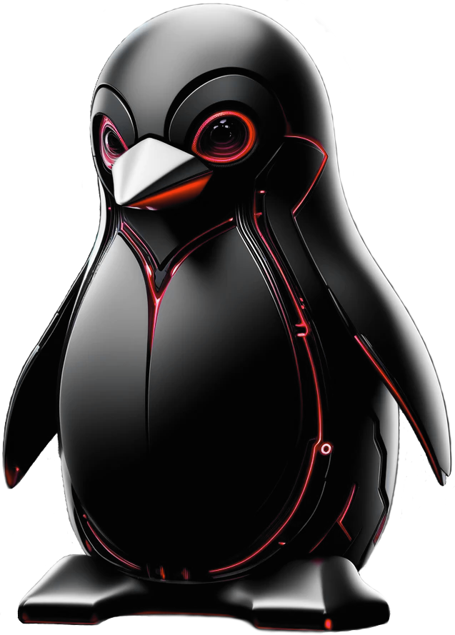 Obsidian Tux Mascot